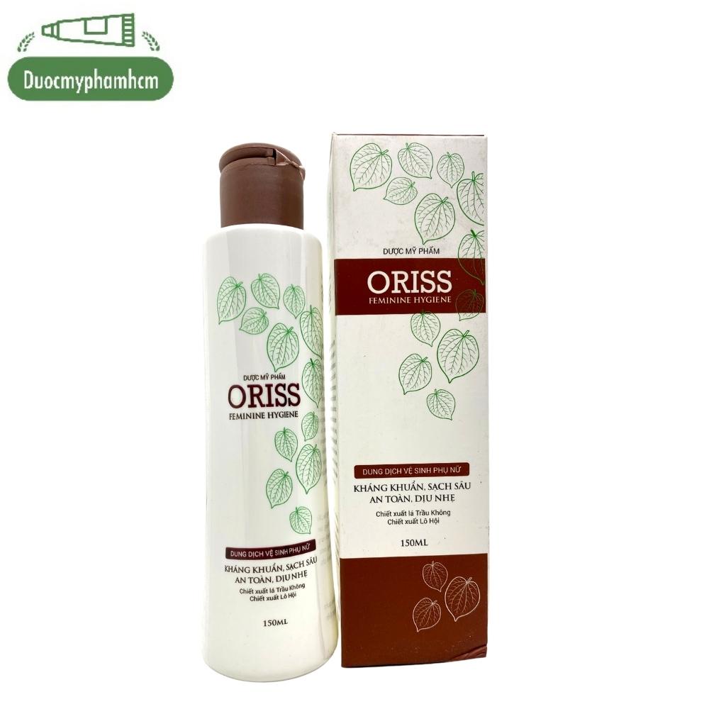 Dung Dịch Vệ Sinh Phụ Nữ Dịu Nhẹ Hỗ Trợ Khử Mùi, Không Gây Khô Rát Oriss - Oribe 150ml