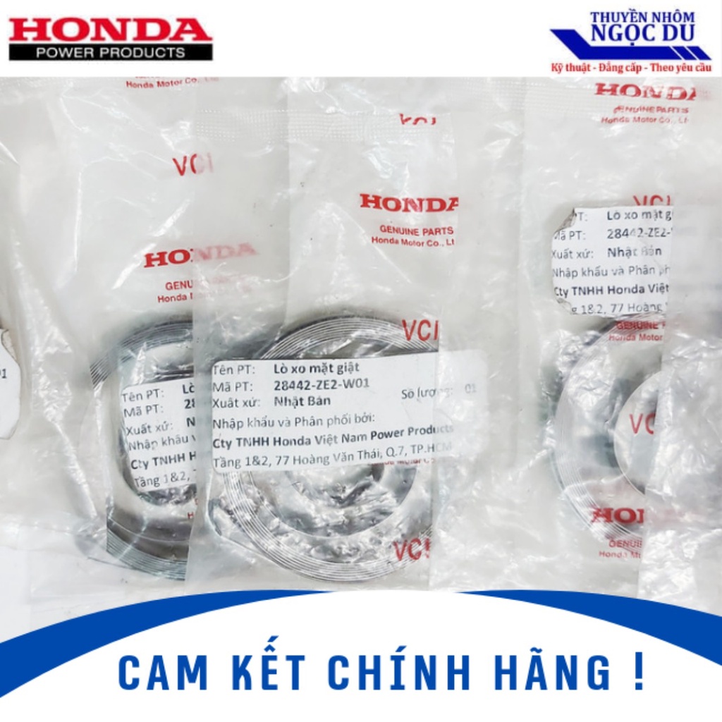 Lò Xo Mặt Giật Honda, Dây Thiều, Dây Cót, Dùng Cho Động Cơ Xăng HONDA GX160 GX200, Chạy Thuyền, Chạy Xuồng, 28442-ZH8-00