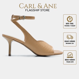 Carl Ane - Giày cao gót Carl & Ane 2022 mũi vuông phối dây quai mảnh cao