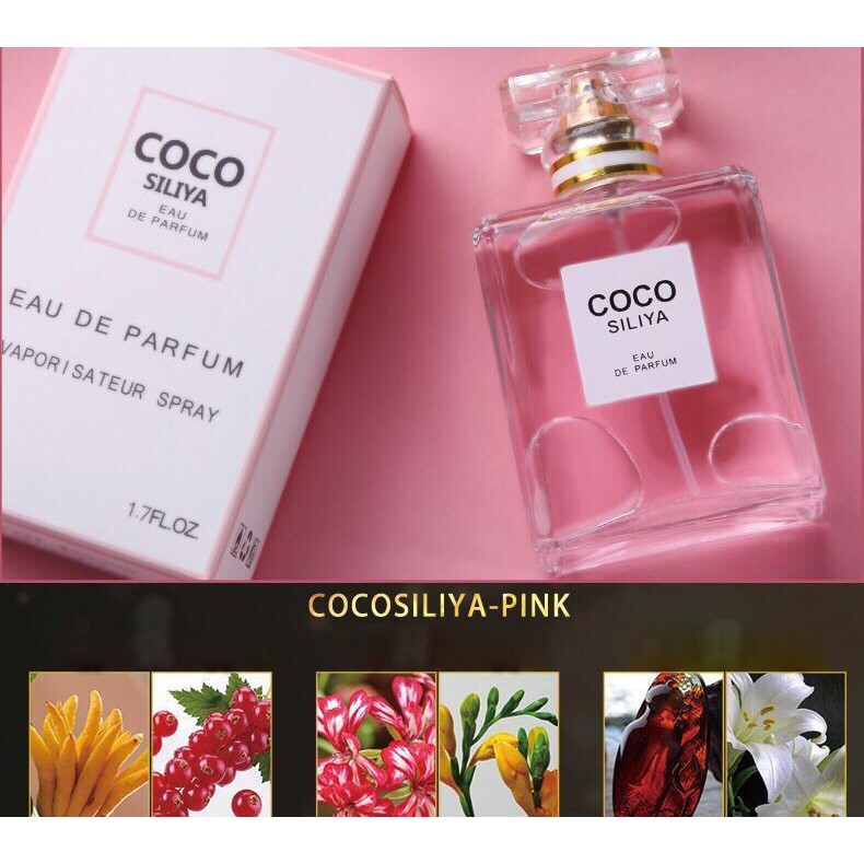 Nước Hoa Nữ  Coco Siliya 50ml hương thơm lâu phai  nội địa sỉ tốt - DREAM STORE