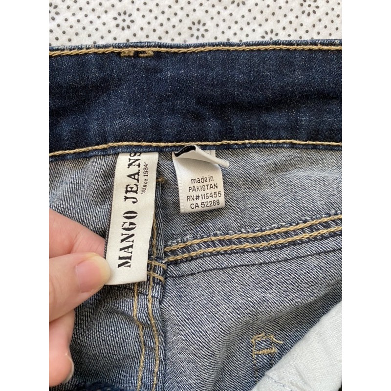 Thanh lý quần jeans Mango size 34 auth