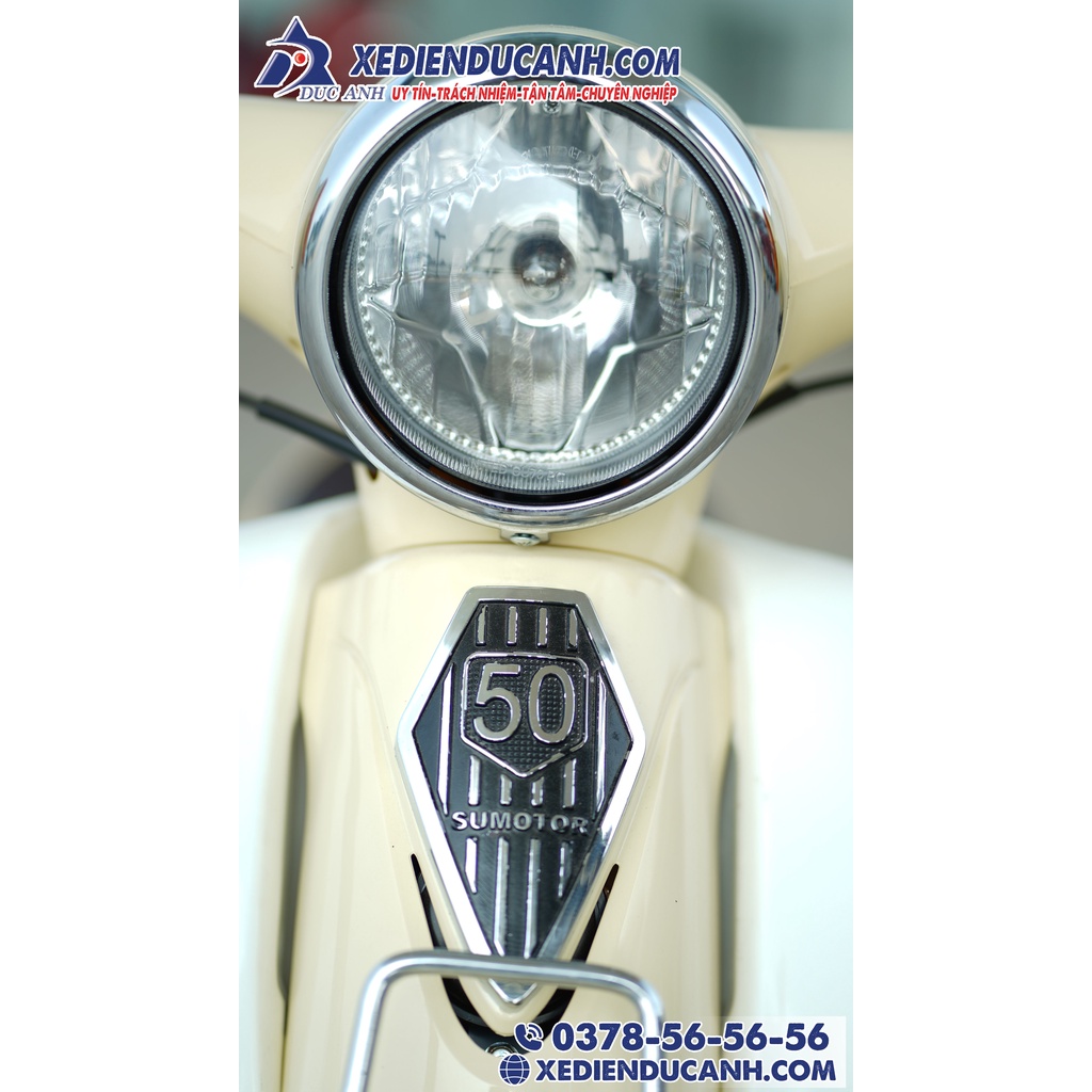 Xe số 50cc Cub 81 Halim new - vành nan hoa - 2021
