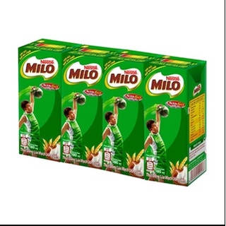 Lốc 4 hộp sữa milo 180ml/110ml