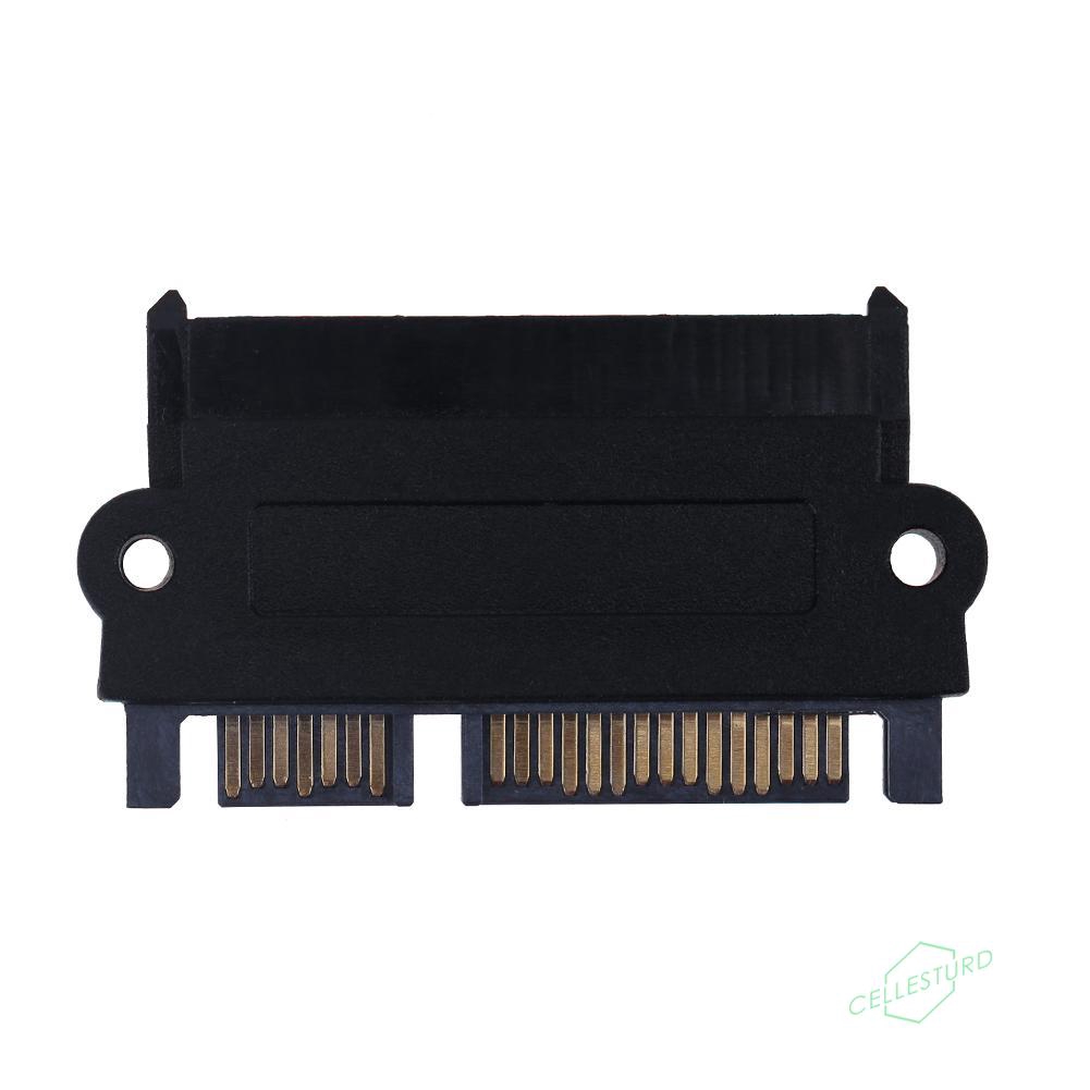 CS 5Gbps SFF 8482 SAS to SATA 180 Degree Angle Adapter Converter Straight Head