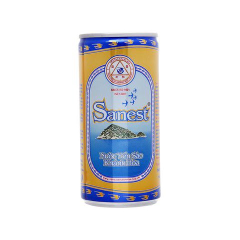 Lốc 6 lon - Nước Yến Sào Khánh Hòa Sanest