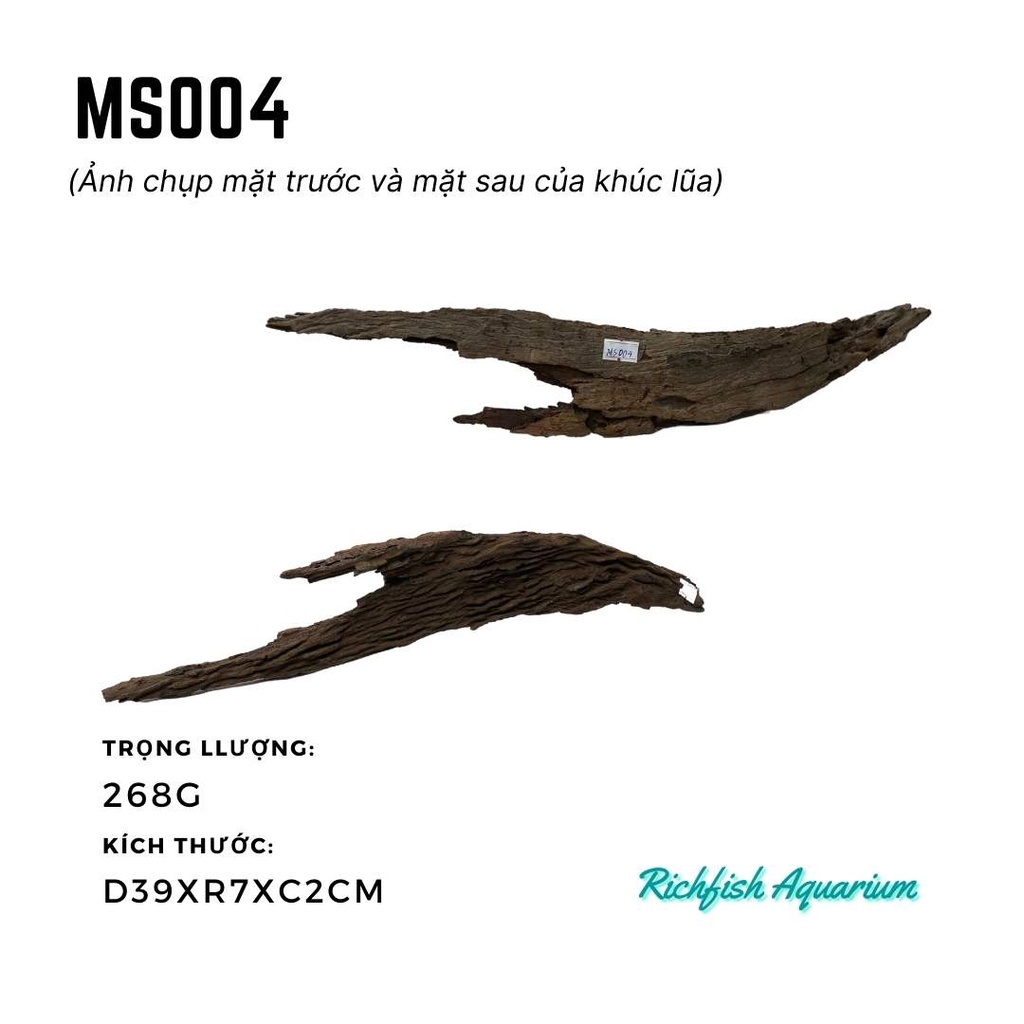Gỗ lũa dùng setup layout bể cá cảnh thủy sinh nhỏ từ 20-30cm (Ms001-Ms008)