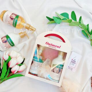 Set sữa tắm + dưỡng thể MISSHA OATMEAL ENRICHED BODY