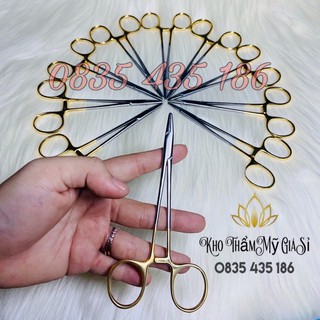 Kẹp kim cán vàng cao cấp