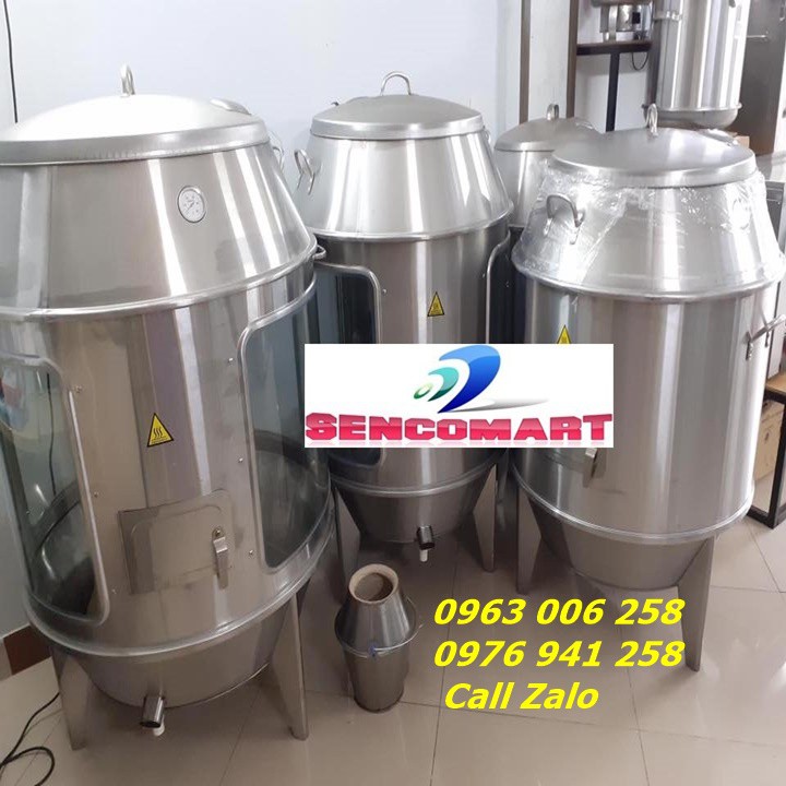 Lu Quay Gà Vịt Phi 90 Inox -  Năng Suất : 10 -12 con - Không Han Gỉ, Bền Đẹp,Sạch Sẽ