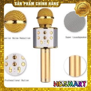 Micro hát karaoke kèm loa ws-858