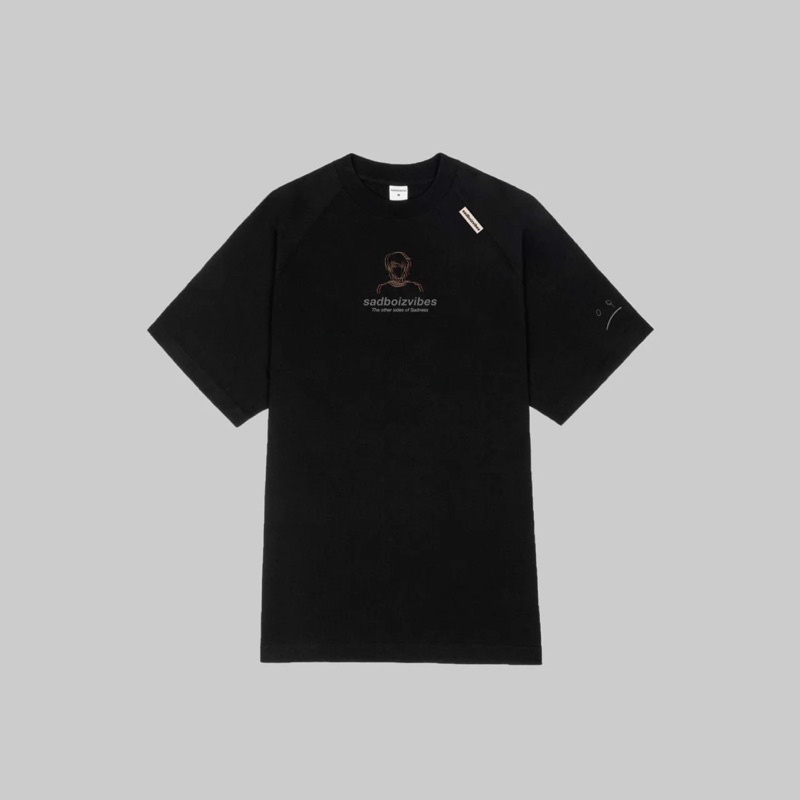 Áo thun SADBOIZ SADGUR PORTRAIT black/white SADBOIZAINTCRY