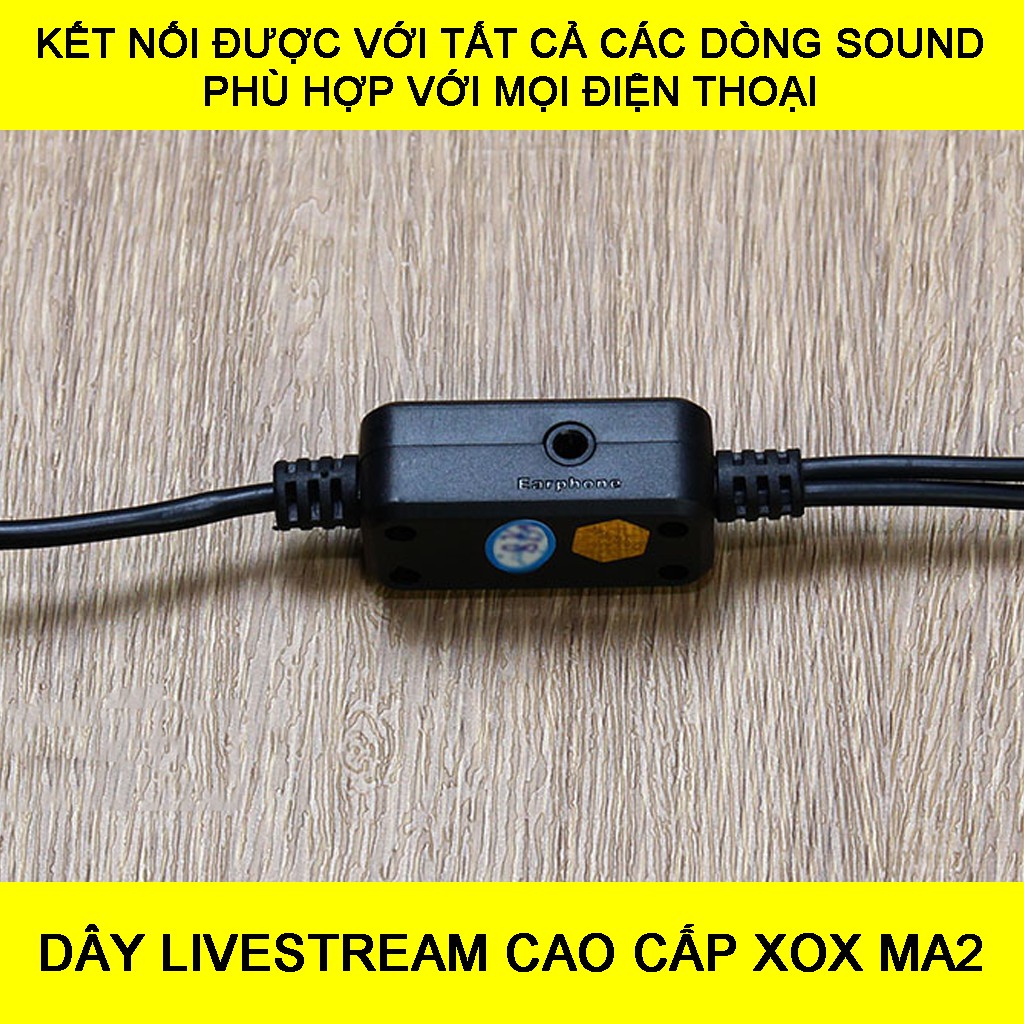 DÂY LIVESTREAM TRÊN ĐIỆN THOẠI CAO CẤP 3 MÀU XOX MA2