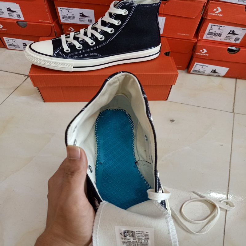 Giày Thể Thao Converse 1970s Đen Cổ Cao