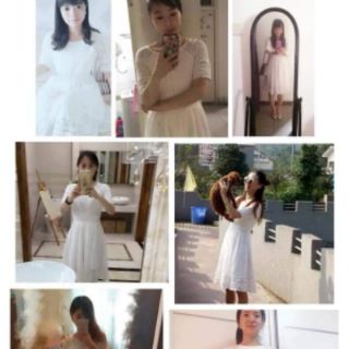 Váy ren tiểu thư
