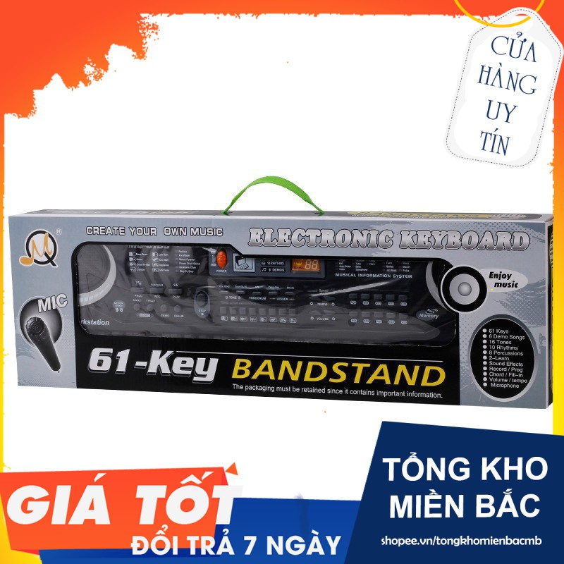 [CHẤT LƯỢNG CHO BÉ] Đàn Piano 61 Phím TẶNG KÈM MÍC HÁT