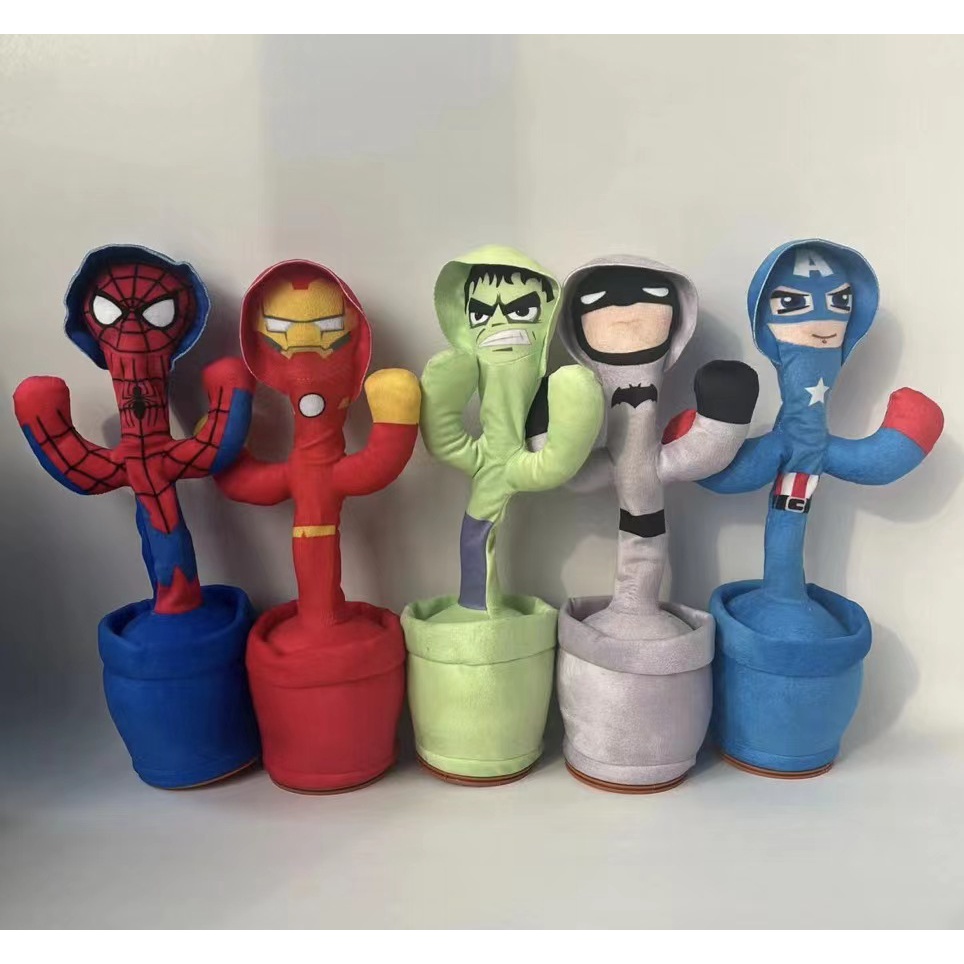 Đồ Chơi Xương Rồng Nhồi Bông Có Nhạc Và Nhảy Múa Phát Sáng Dễ Thương Cho Bé