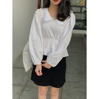 áo eo chun cổ viền ren SA421 1994closet
