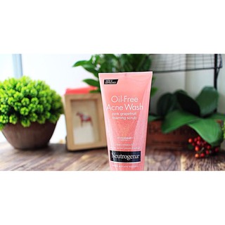 Sữa rửa mặt Neutrogena Oil-Free Acne Wash Pink Grapefruit Cream Cleanser