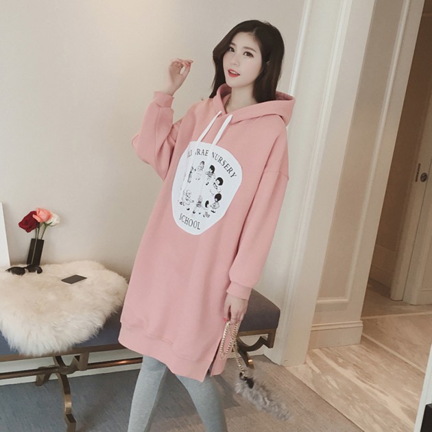 Áo Ulzzang nữ dài form rộng Hàn Quốc Order | BigBuy360 - bigbuy360.vn