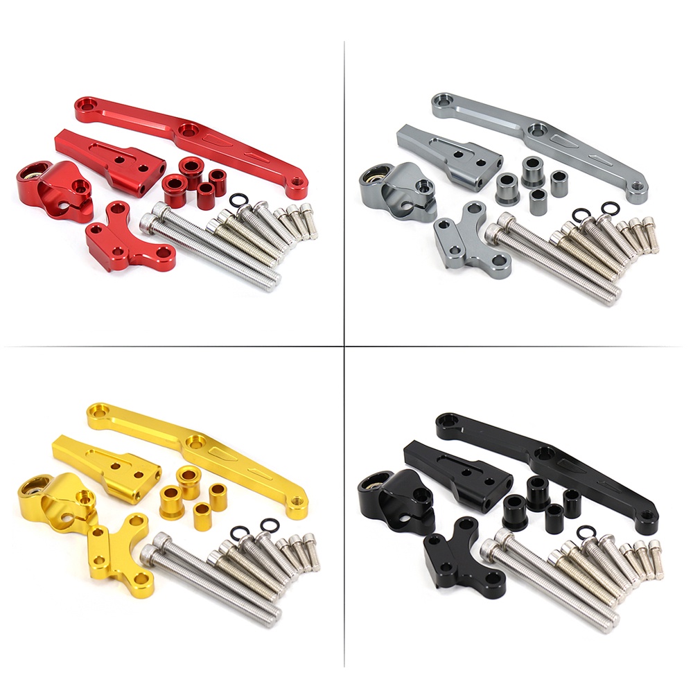 For Honda cb650r CB 650r 2018-2021 titanium ruler damper support stabilizer steering stabilizer shock absorber