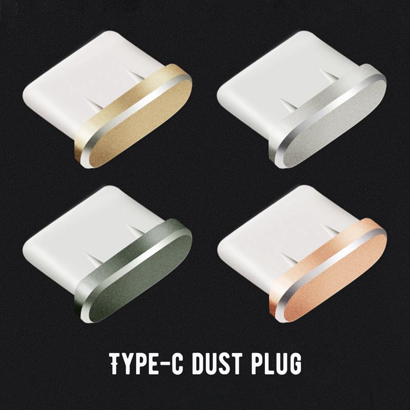 For Type-C Charging Port Earphone Jack USB Dust Plug Set