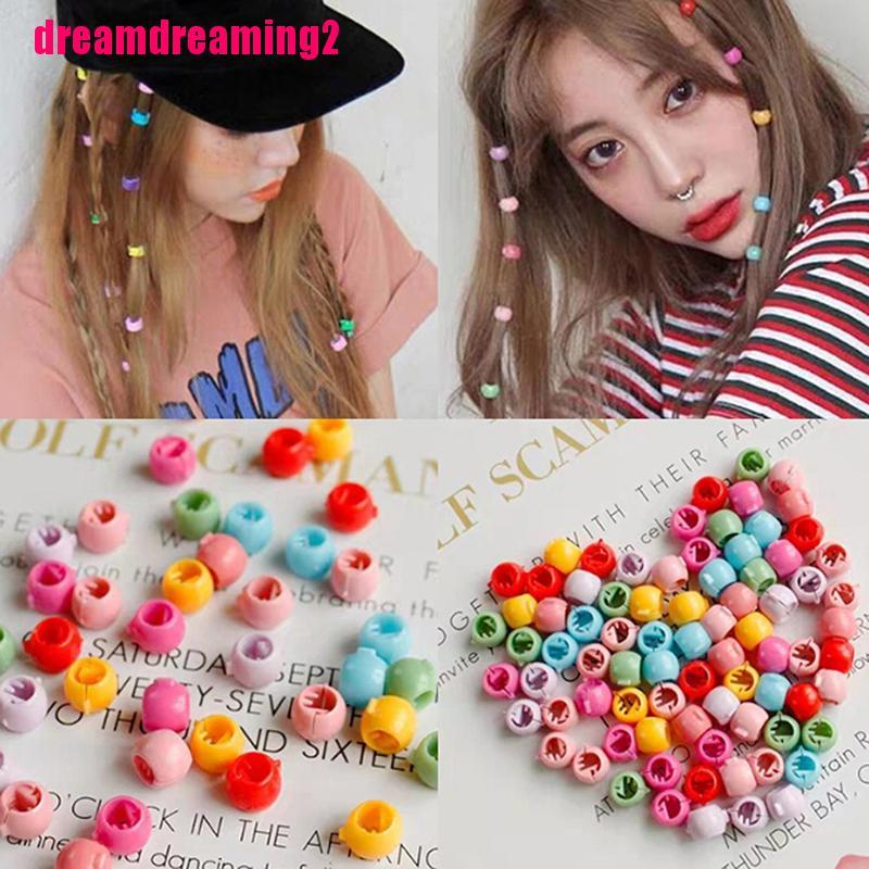 (Hàng Mới Về) Set 100 Kẹp Tóc Mini Màu Kẹo Ngọt Ngào Dễ Thương