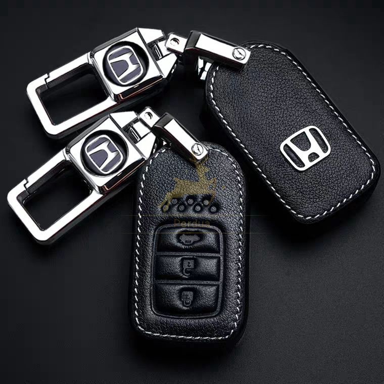 Honda xe chủ chốt Trường hợp Che Keyless Keychain Fit Đối 2007-2020 Honda CITY HRV CRV BRV CITY JAZZ CIVIC ACCORD su