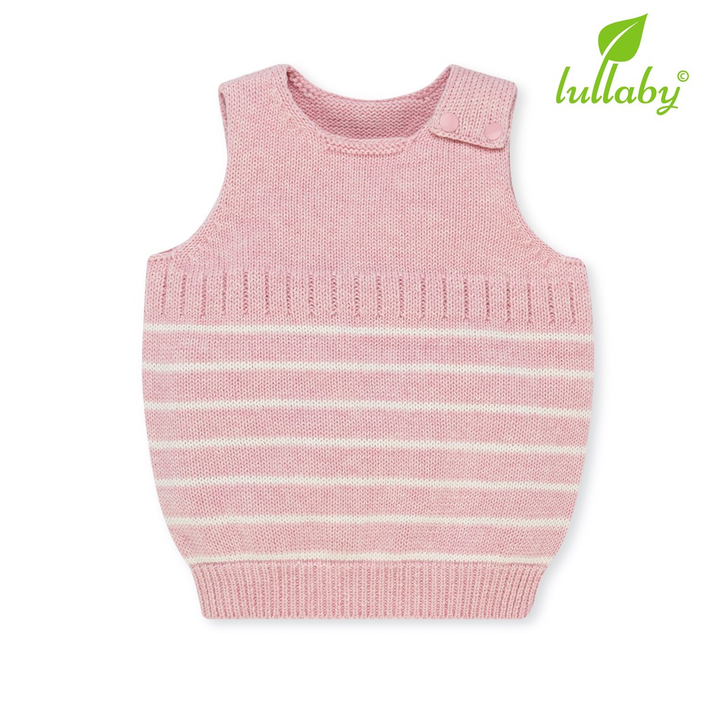 LULLABY BST LEN 2018 - Áo gile len NHL21-18