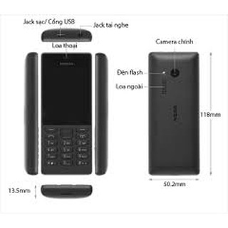 Điện thoại Nokia 150 (không tặng thẻ nhớ)