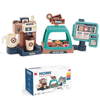 Set 41 Món Đồ Chơi Máy Pha Cà Phê 3 Trong 1 Cho Bé