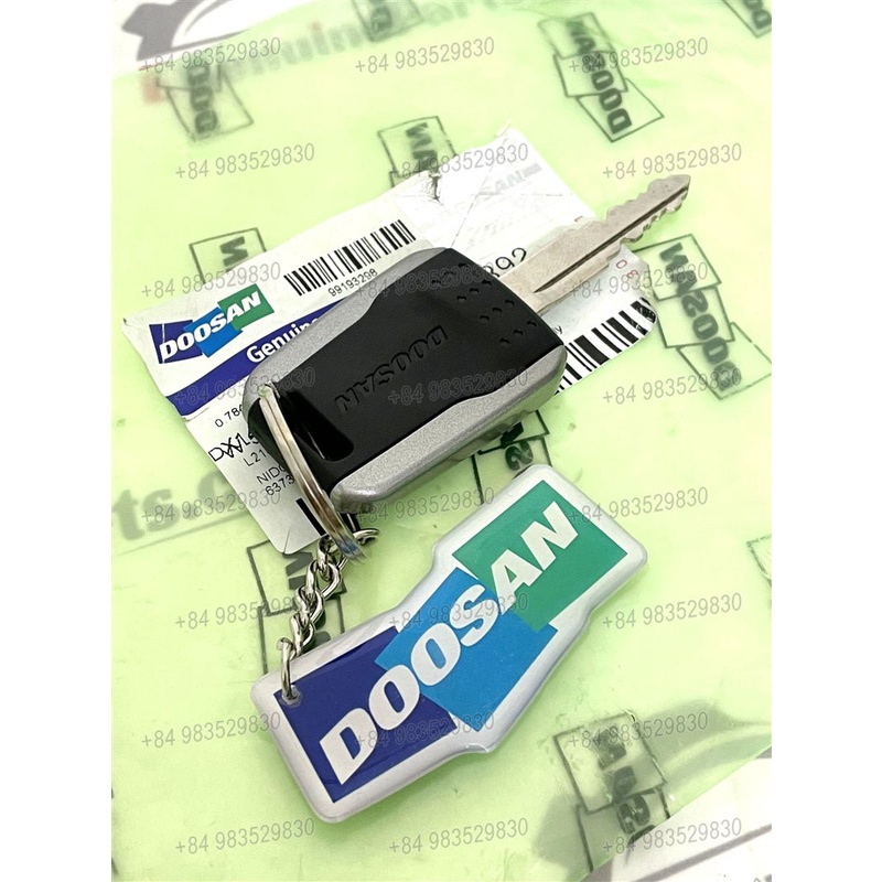 Chìa khóa khởi động máy xúc Doosan 2009