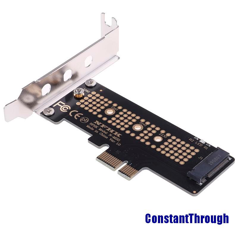 Thẻ Chuyển Đổi Nvme Pcie M.2 Ngff Ssd Sang Pcie X1 Pcie X1 Sang M.2 Kèm Giá Đỡ