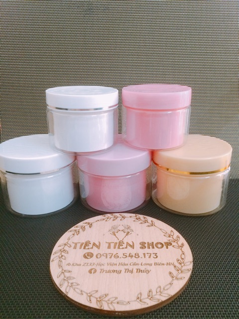 Hũ nhựa 2 lớp 200ml
