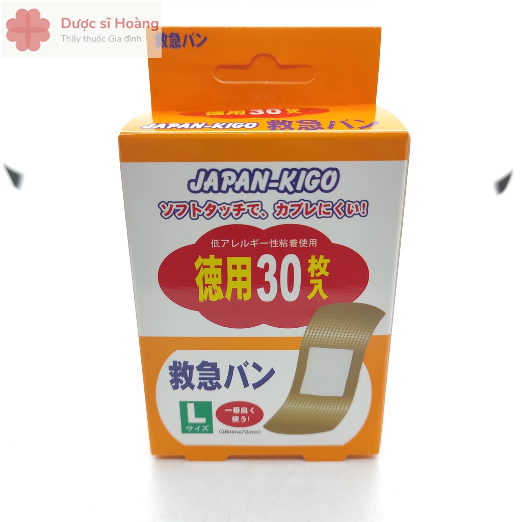 Miếng dán Urgo JAPAN-KIGO - 30 lá