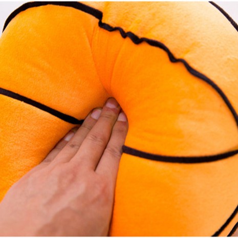 Gối Nhồi Bông Hình Quả Bóng Rổ / Bóng Đá Sáng Tạo Giáo Dục Sớm Cho Bé Trai Và Gái