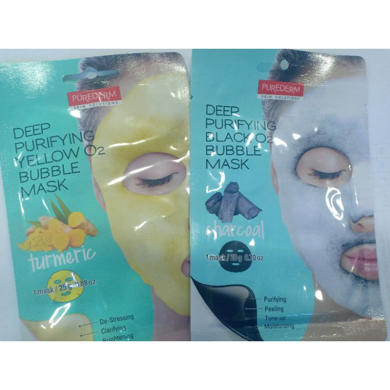 Mặt nạ sủi bọt PUREDERM