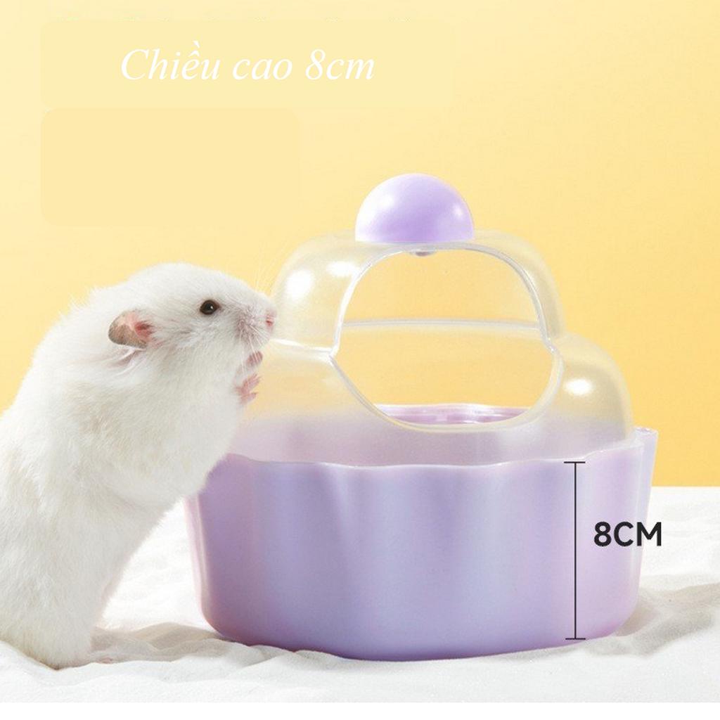 Nhà tắm/ Nhà ngủ hình bánh cho Hamster