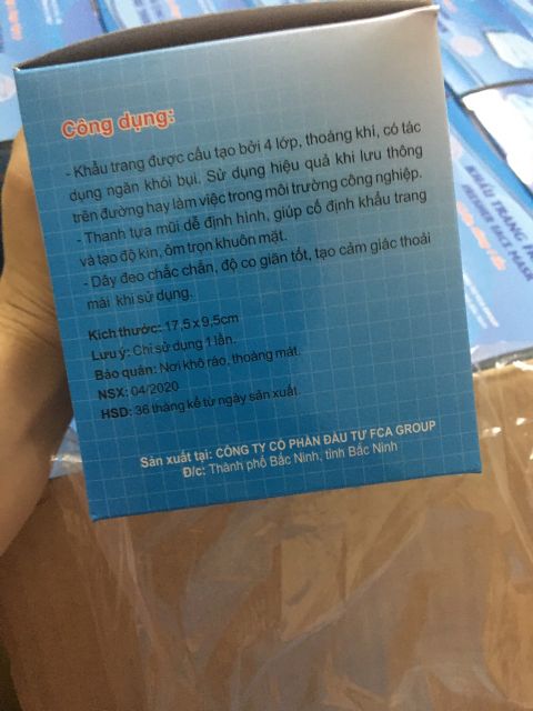 Hộp 50 chiếc khẩu trang y tế 4 lớp cao cấp (Airfresher Medical Face Mask) | BigBuy360 - bigbuy360.vn