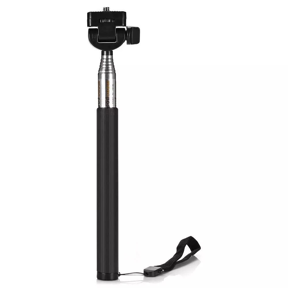 Gậy Chụp Ảnh Selfie Có Thể Kéo Dài + Đầu Chuyển Đổi Cho Gopro Hero 10 9 8 7 5 4 3 SJCAM XiaoYi EKEN H9R