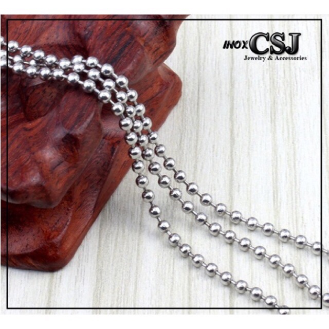 Dây chuyền bi inox