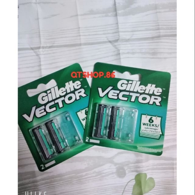 Lữoi cạo dâu gillette (vỉ 2 chiếc)
