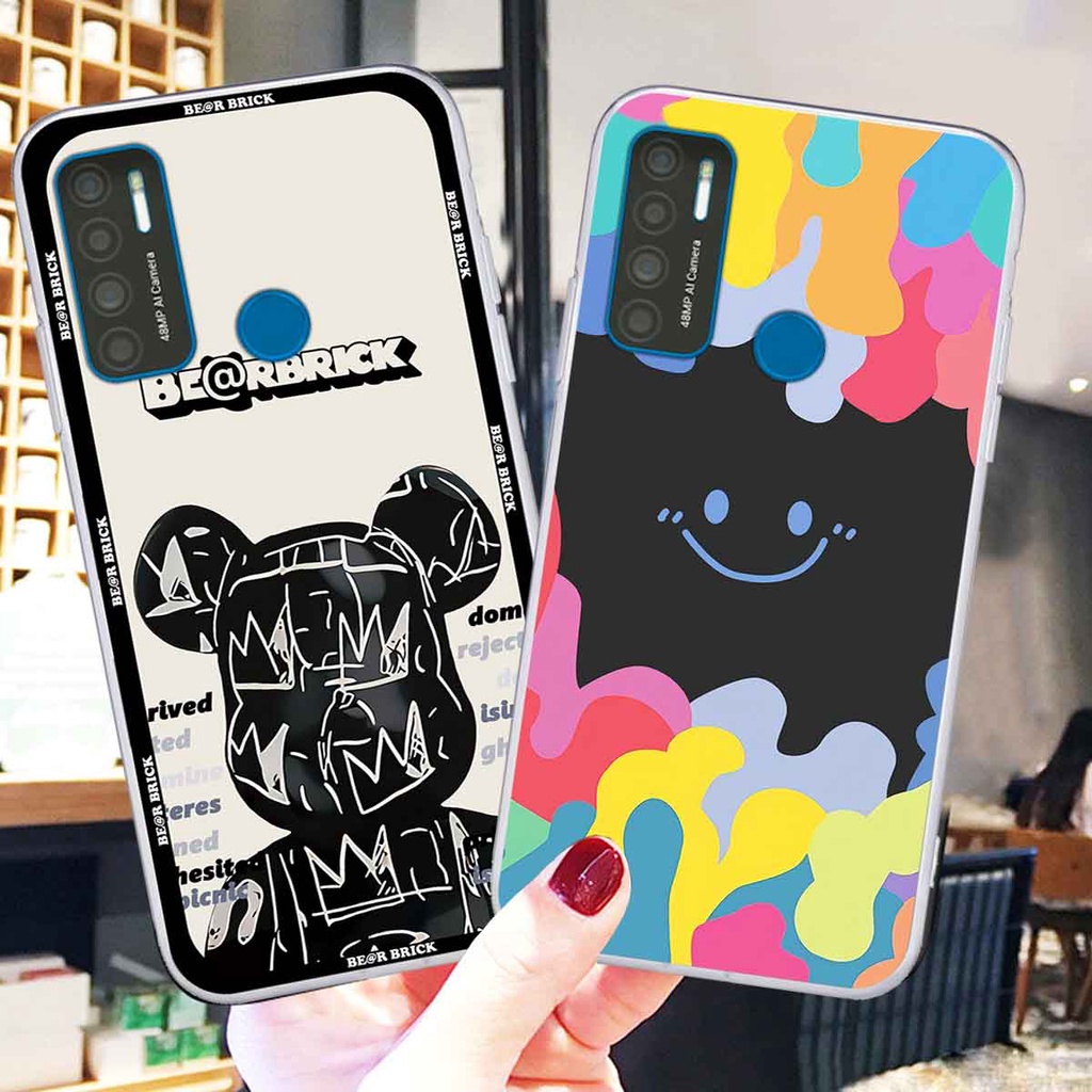 Ốp Vsmart Star 5 / Joy 4 / Live 4 be@r brick, thể thao, ốp lưng thời trang cao cấp