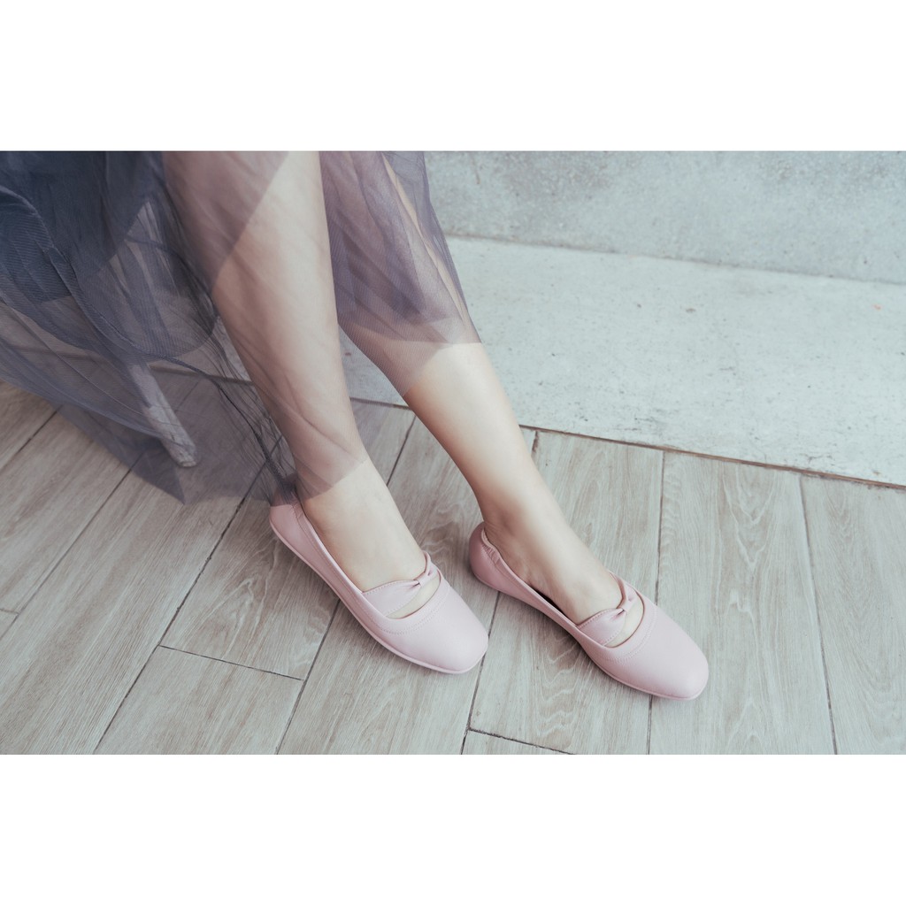 [BÚP BÊ] RICH - GIÀY BỆT DA NƠ NGANG - THENYSMILE