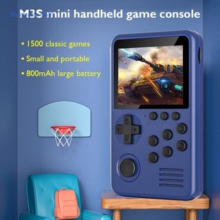 Máy Chơi Game Cầm Tay Mini M3S, Game GBA, GBC, Sega, Nes, Snes, Neogeo, Mame, Xuất TV Thẻ 4GB