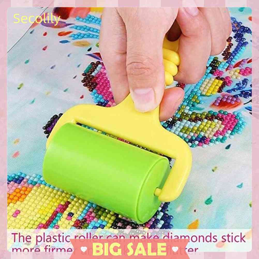 Cây Lăn Sơn Kim Cương Bằng Nhựa DIY Màu Sắc Ngẫu Nhiên