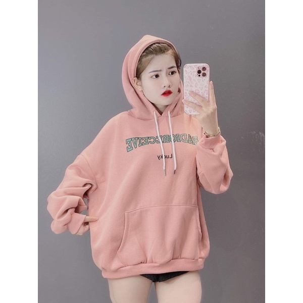 ÁO NỈ HOODIE LUCKY 3 MÀU