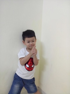 Áo bé trai(siêu nhân nhện)