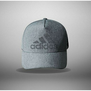 Mũ lưỡi trai Adidas Dot Cap bít đuôi-Thời trang thể thao nam nữ- Hàng VNXK- Xám