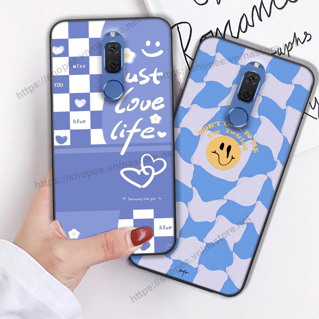 Ốp lưng Huawei Nova 2i trái tim hình gấu cute cá tính, giá rẻ, cực bền