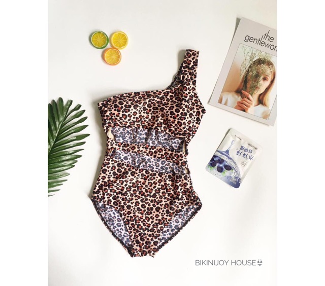Đồ bơi nữ bikini hoạ tiết beo hở bạo
